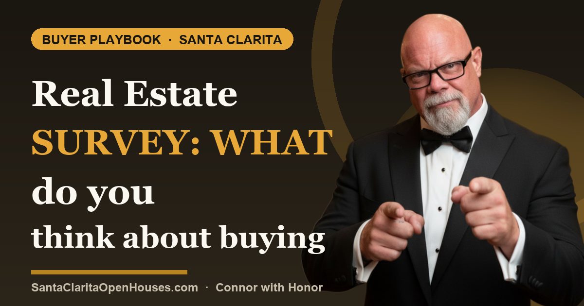 Real Estate Survey: What do you think about buying now?