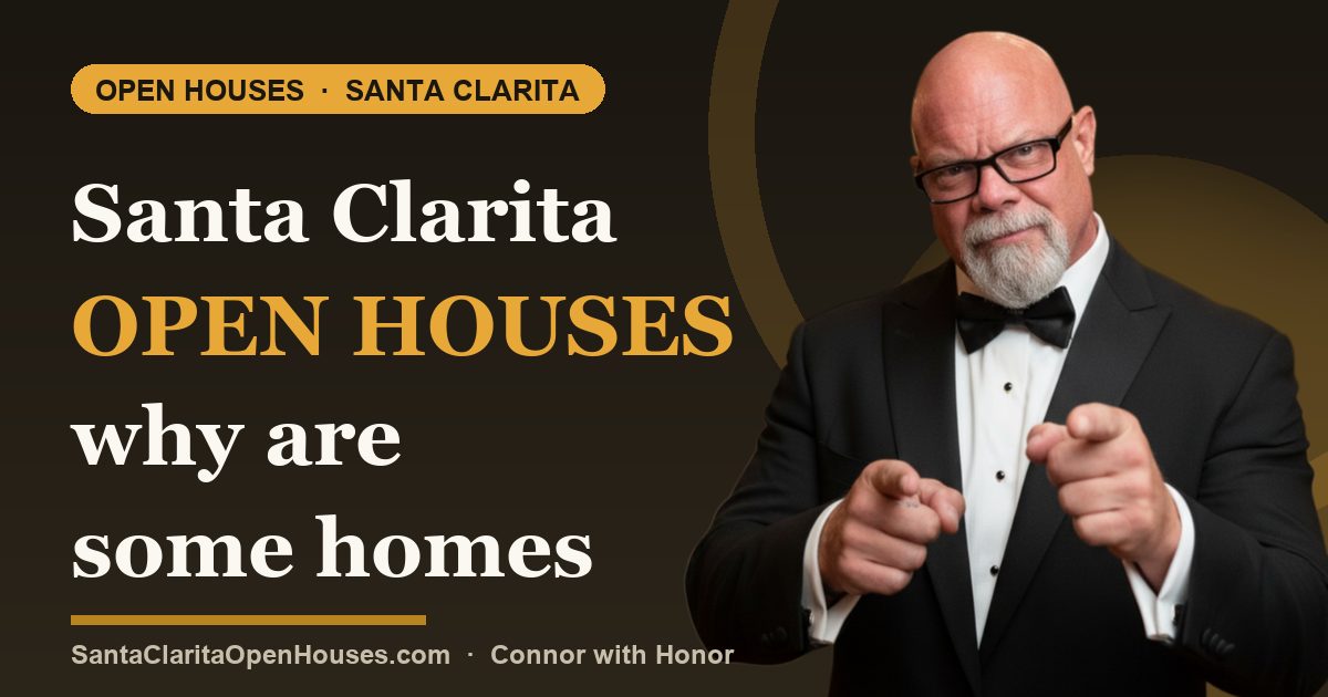 Santa Clarita Open houses why are some homes not selling in 2025