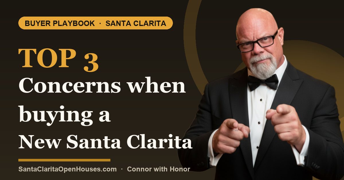 Top 3 Concerns when buying a New Santa Clarita Home from a New Home Builder
